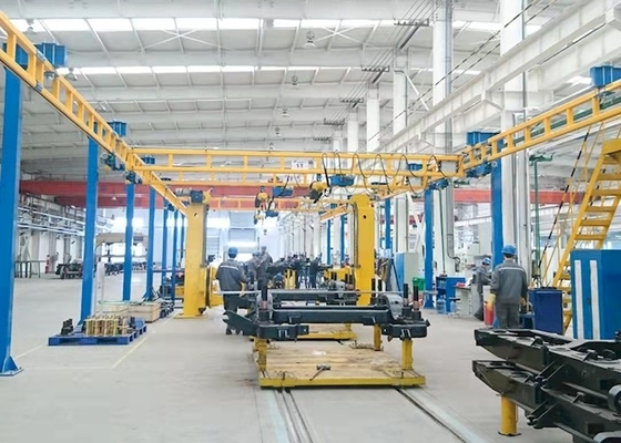 Movimenti KBK leggero Crane For Production Line di ampia area