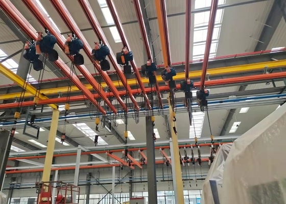 Nessun ponte manuale Crane Low Deadweight Smooth Operation per la misurazione del rumore A3 KBK