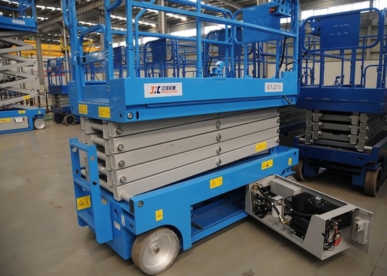 Piattaforma elevatrice idraulica 450kg del cellulare 14m con la valvola dell'equilibrio dell'allarme livellato
