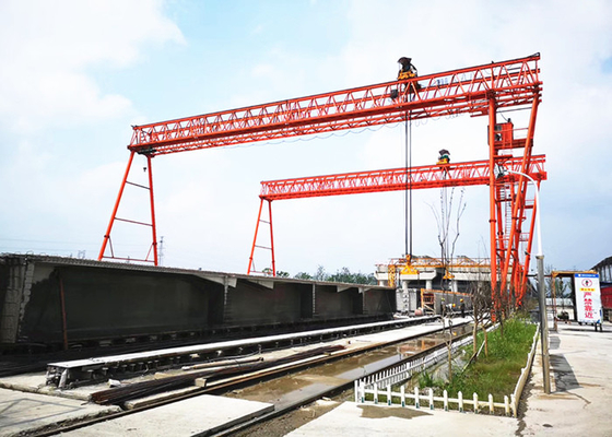 costruzione Crane Equipment di altezza dell'ascensore di 18m 20-900 Ton Box Girder Crane