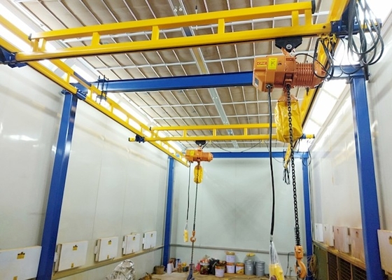 paranco a catena sopraelevato di Crane System Flexible Combined With del ponte sospeso 2t