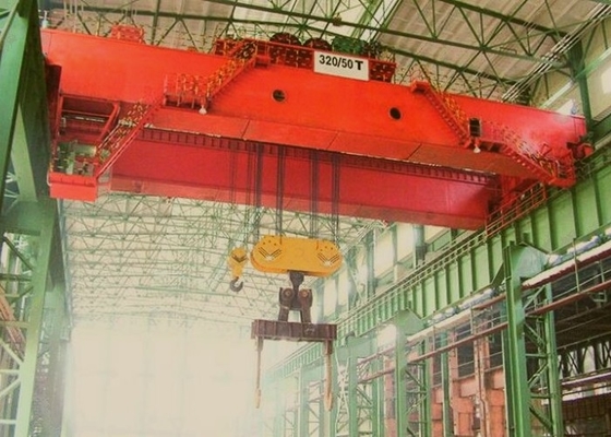 Gru di sollevamento di fusione dell'officina di JB T7688 125/32-320/80 Ton Steel Mill Crane Metal