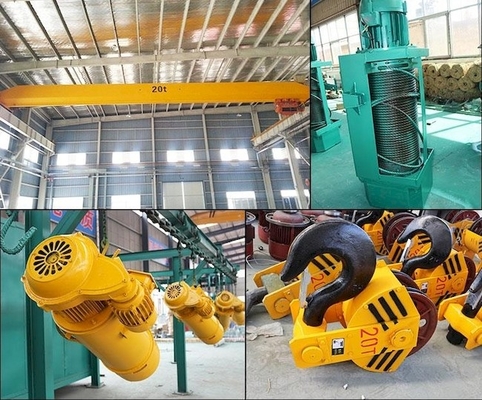 Gru a cavalletto della trave di Ton Electric Hoist Matching With del CD 3,2 singola