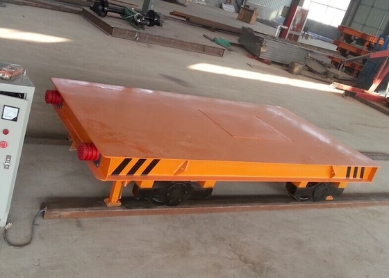 Carretto elettrico resistente su misura di trasferimento sulla ferrovia 10 Ton To 100 Ton Transfer Cart