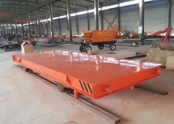 Carretto elettrico resistente su misura di trasferimento sulla ferrovia 10 Ton To 100 Ton Transfer Cart