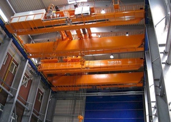 Fascio Crane With Double Hooks sopraelevato resistente di tonnellata 2 delle fonderie 500