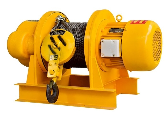 Argano elettrico di bassa potenza a basso rumore di iso piccolo con il freno elettromagnetico