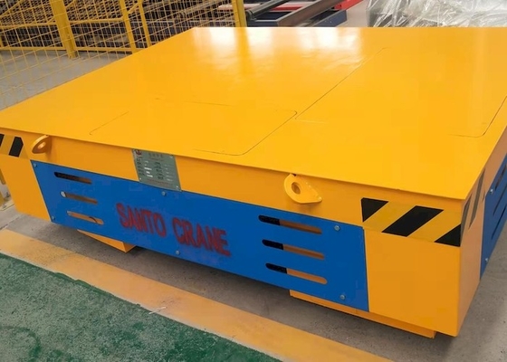 Carretto elettrico di trasferimento della ferrovia regolabile di P18 P50 QU100 per trasporto materiale