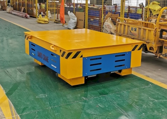 Carretto elettrico di trasferimento della ferrovia regolabile di P18 P50 QU100 per trasporto materiale