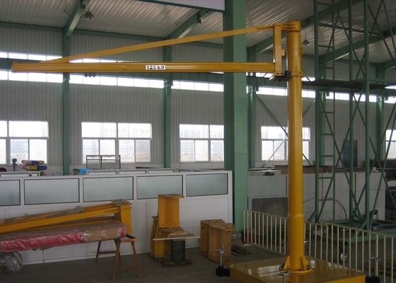 Adattabilità ampia 360 gradi Jib Crane mobile 125KG a peso di sollevamento 500KG
