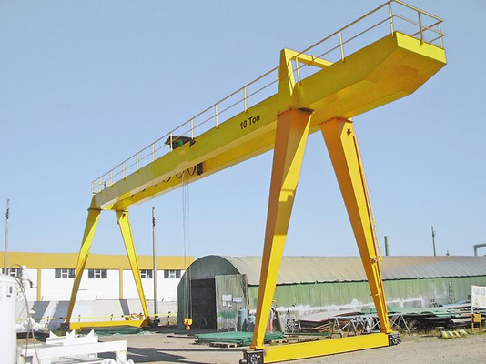 Il sollevamento di pietra di marmo e del granito usa il doppio cavalletto Crane Heavy Duty della trave