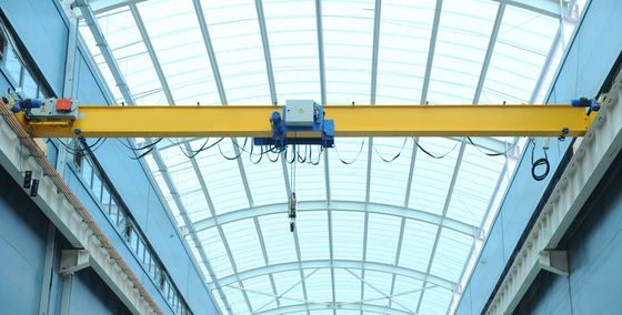 Ponte sopraelevato Crane Remote Control del singolo fascio europeo dell'interno 10 tonnellate