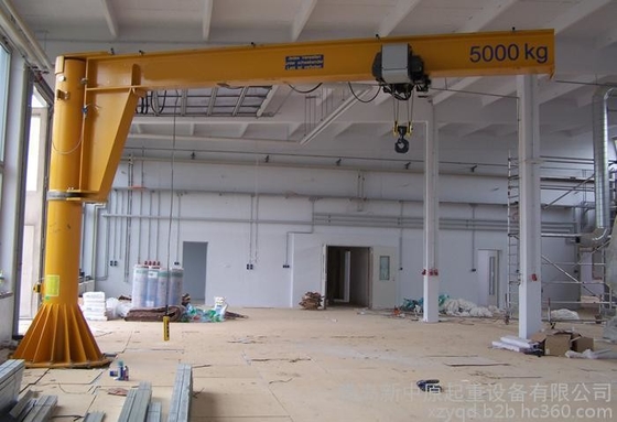 Colonna Jib Crane Movable Column Mounted a mensola 1t 10Ton di vuotamento del piedistallo del pavimento