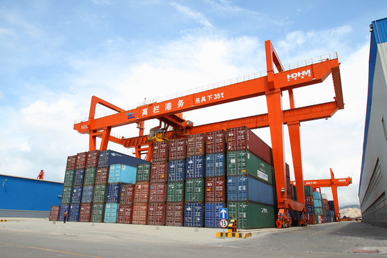Contenitore di Crane For 40ft del cavalletto della trave del doppio del porto RMG