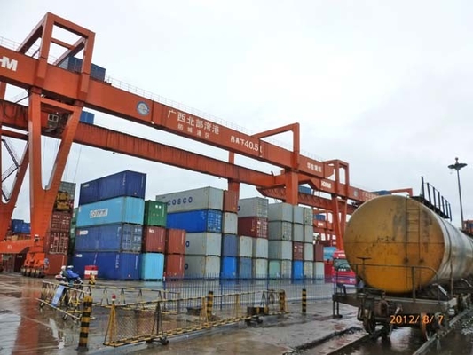 Contenitore di Crane For 40ft del cavalletto della trave del doppio del porto RMG