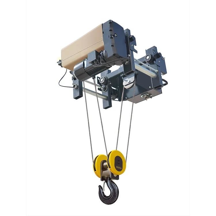 gru sopraelevata del cavo metallico di Crane Low Headroom European Type della trave del doppio 20ton