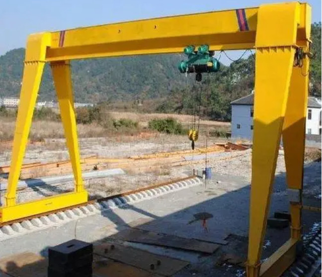 gru elettrica di sollevamento di MD di Crane With del cavalletto della struttura di 16ton A per il sollevamento del piatto concreto