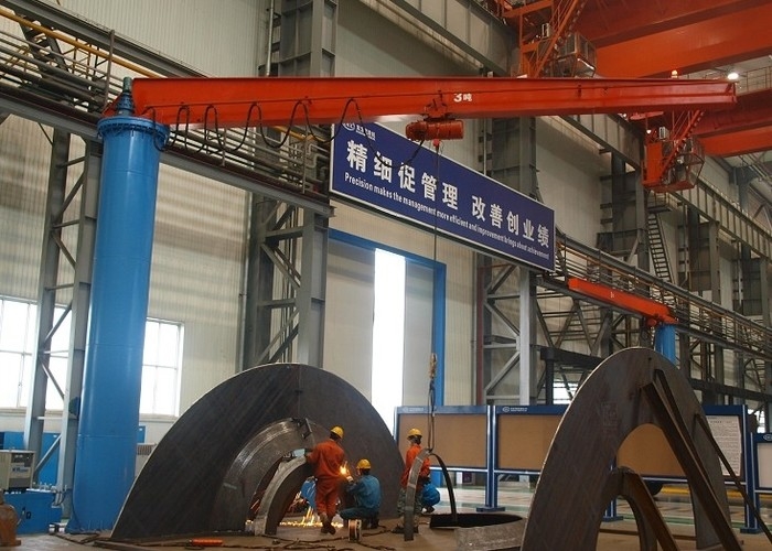 Posti Serried di Ton Jib Crane For Short Distance Or di tonnellata 20 del CE A3 0,5 di iso