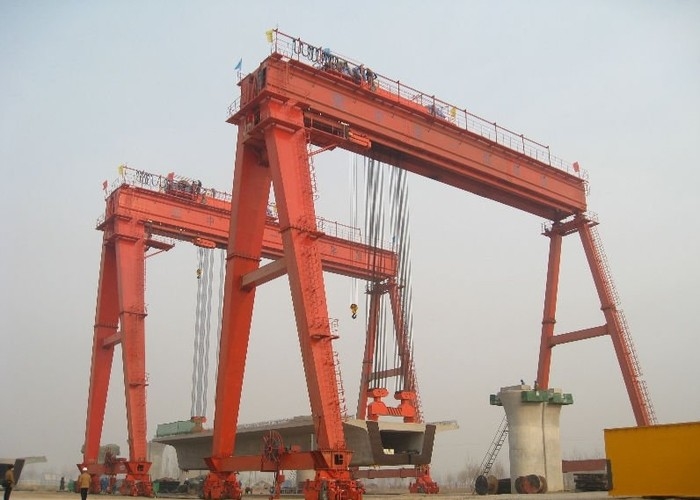 gru a ponte resistente di 220V 480V 20 Ton Double Girder Gantry Crane A3 A8