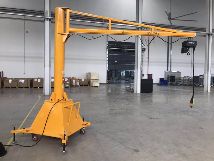 Gru fissa delle stazioni di lavoro 20t 0.5t Crane Simple Installation Swivel Crane