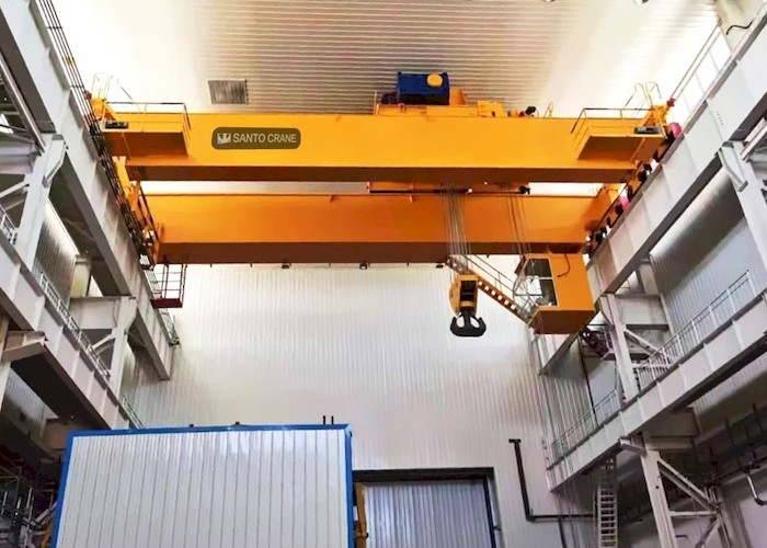 Ponte sopraelevato Crane With Steel Wire Rope dell'argano aperto M3-M8 di 1BM-5M