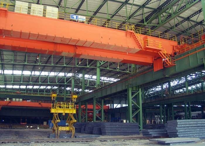 Gru a ponte del doppio fascio elettrico della portata della gru 7-35m della fine nastro della trave del doppio di iso del CE
