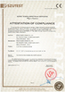 Cina HENAN SANTO CRANE CO.,LTD Certificazioni